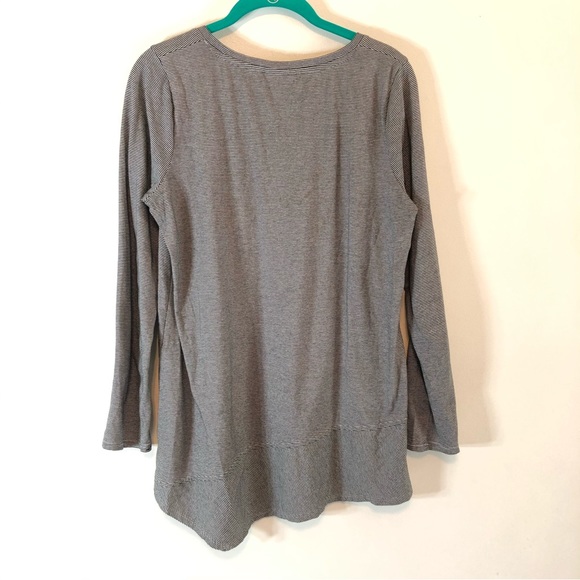 J. Jill Pure Jill Striped Long Sleeve Tunic Size Small - Picture 2 of 6